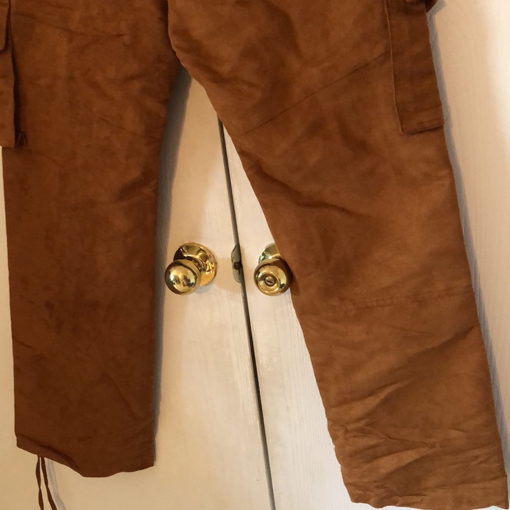 Woman’s boho Y2k fall chic News grunge pants with pockets - Picture 13 of 14